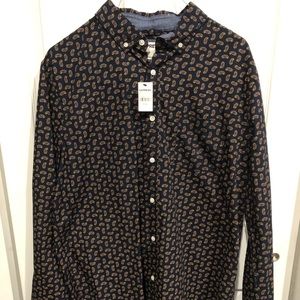 Men’s EXPRESS Paisley shirt size XL